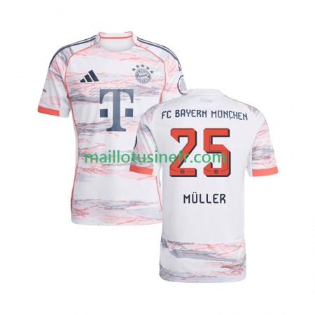 Maillot de Foot Bayern Munich Thomas Muller 25 Extérieur 2025-26 Maillot de Foot Bayern Munich Thomas Muller 25 Extérieur 2025-26